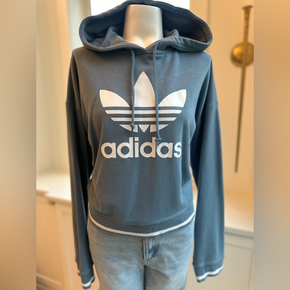 Adidas Cropped Hoodie